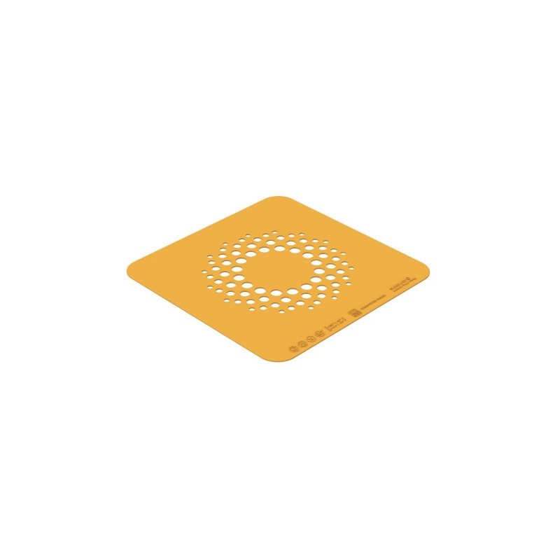 POCHOIR SILICONE - Motif galaxie Ø 108xht1 mm (lot de 2)