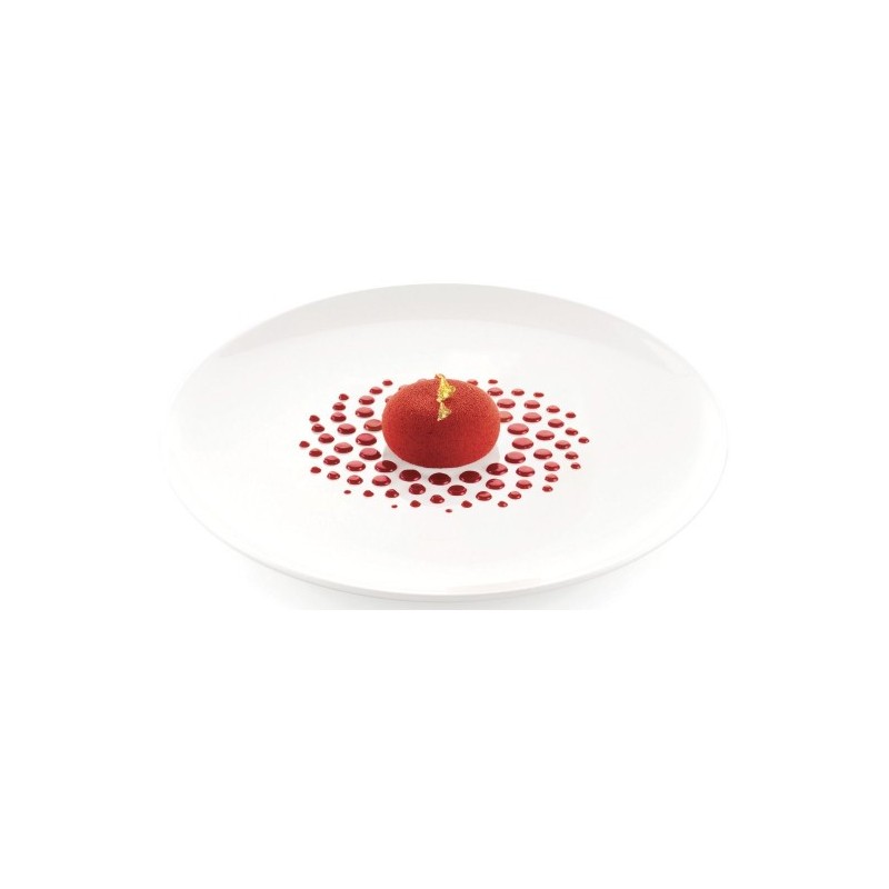 POCHOIR SILICONE - Motif galaxie Ø 108xht1 mm (lot de 2)