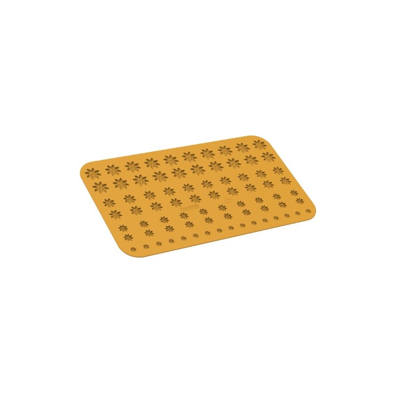 PLAQUE SILICONE 470X270 - 76 marguerites Ø 20 à 16 mm