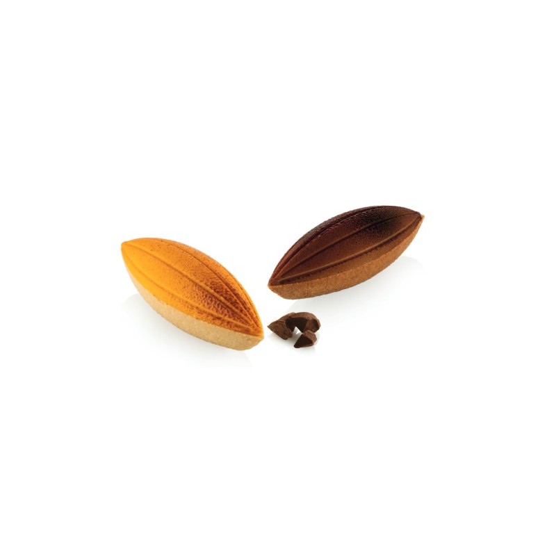MOULE SILICONE - Cabosse dim 120x40xht20 mm - 39ml (kit tarte)
