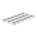 PLAQUE SILICONE 300X175 - 18 gâteaux Ø 40xht15 mm - 14ml