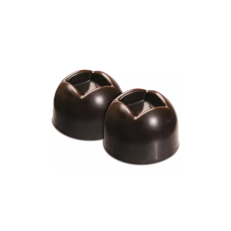 PLAQUE SILICONE CHOCOLAT - 15 boules Ø 28xht20 mm - 10ml