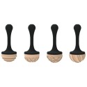 KIT TAMPONS A CHOCOLAT - 4 formes différentes 29xht60.9 mm