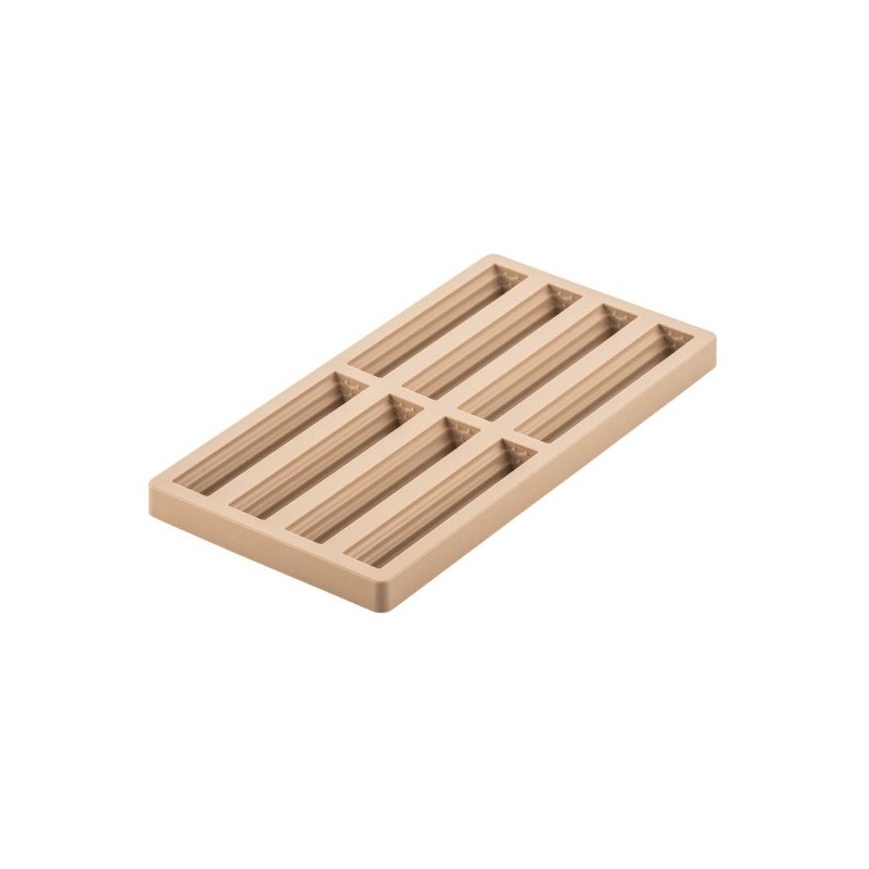 KIT MOULE SILICONE - 8 barres troncs 115x20xht13 mm - 19ml