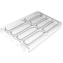KIT MOULE SILICONE - 8 barres vulcano 117x22xht17mm - 23ml