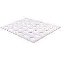 PLAQUE CHABLON SILICONE - 36 étoiles 40x22.6xép2 mm - 1.2ml (lot de 2