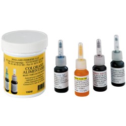 BOITE DE 4 COLORANTS ALIMENTAIRES LIQUIDES