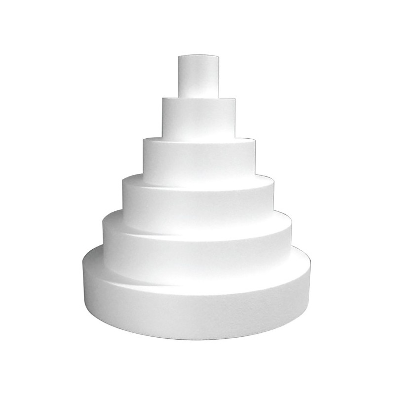PRESENTATION POLYSTYRENE - GÂTEAU ROND