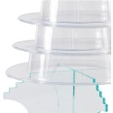 PIED CRISTAL POUR PYRAMIDE A MACARONS