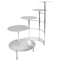 PRESENTOIR GATEAUX METAL - 5 PLATEAUX