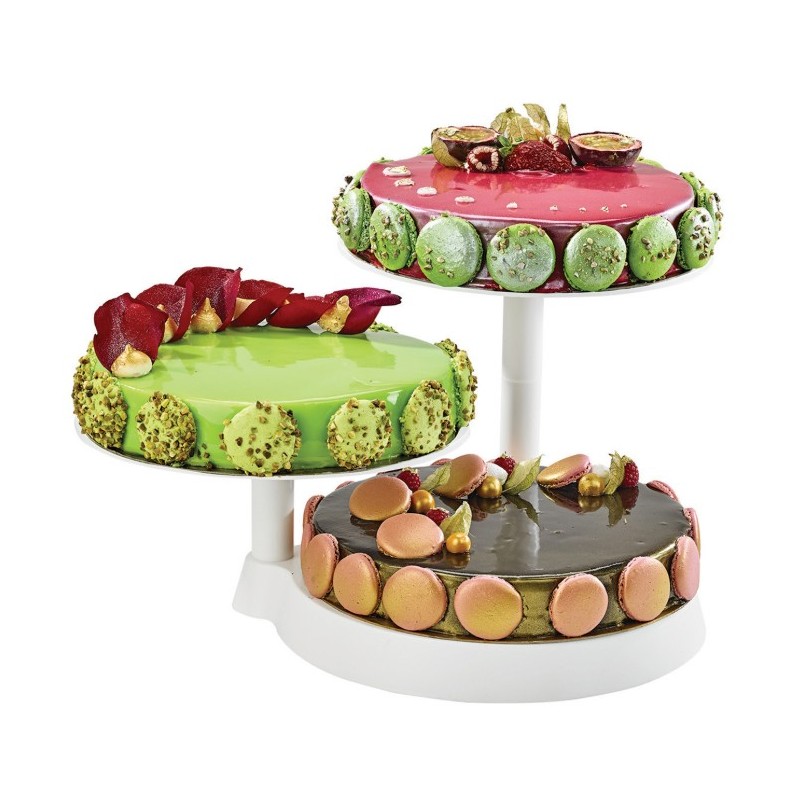 PRESENTOIR A GÂTEAUX PLASTIQUE