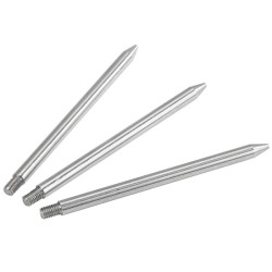 JEU DE 3 PIQUES INOX POUR PIECE MONTEE