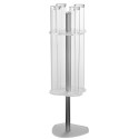 DISTRIBUTEUR A CORNETS ROTATIF - 4 TUBES - Ø51xht500 mm