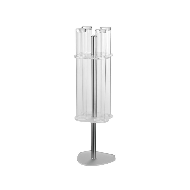 DISTRIBUTEUR A CORNETS ROTATIF - 4 TUBES - Ø51xht500 mm