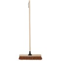 BALAI AVEC MANCHE - FIBRE COCO - LG 370 MM