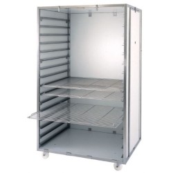 ARMOIRE DE FERMENTATION 800X600 MM - roues polyamide