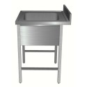 PLONGE INOX CHASSIS SOUDÉ