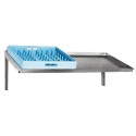 ETAGERE MURALE INCLINEE POUR CASIER