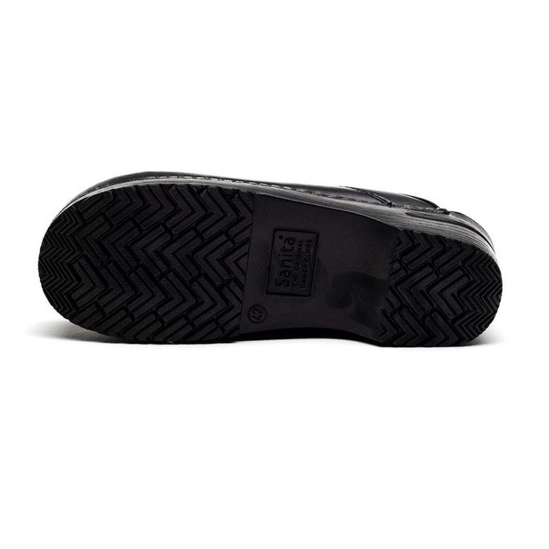 SABOT SANITA SANIFLEX OUVERT SANS SECURITE NOIR