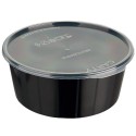 BOITE CARTY BOX RONDE A COUVERCLE - NOIRE