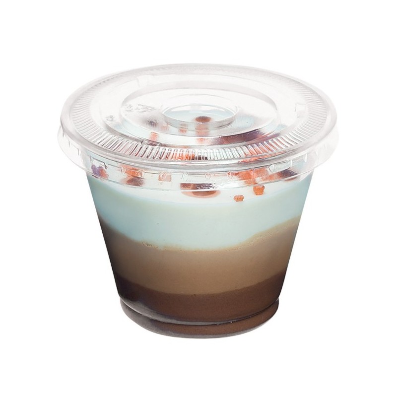 COUPE A DESSERT PLASTIQUE TRANSPARENT