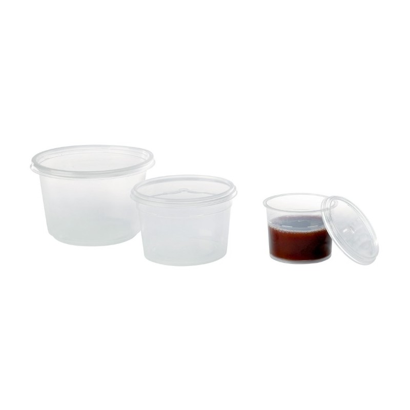 POT A COULIS TRANSPARENT AVEC COUVERCLE