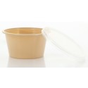 POT A COULIS AVEC COUVERCLE ETANCHE - Ø77xht40 mm (Lot de 250)