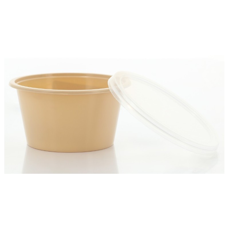 POT A COULIS AVEC COUVERCLE ETANCHE - Ø77xht40 mm (Lot de 250)