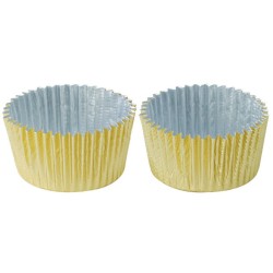 CAISSETTE ALUMINIUM POUR CHOCOLAT - Ø25xht16 mm (Lot de 1000)