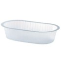 CAISSETTE PVC OPAQUE - OVALE - 89X40xht23 mm (Lot de 1000)