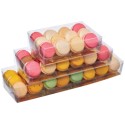 BOITE MACARONS PVC TRANSPARENT