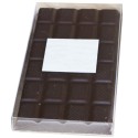 BOITE POUR TABLETTE A CHOCHOLAT PVC - 160x78xht15 mm (Lot de 100)