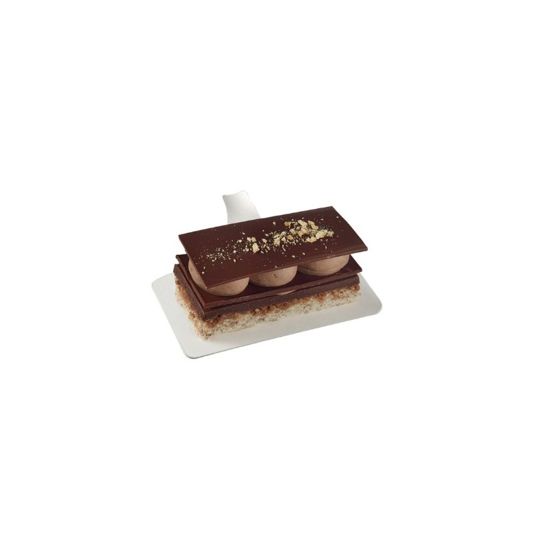 LANGUETTE PULPE RECTANGLE BLANCHE - Dim 100x55 mm (Lot de 100)