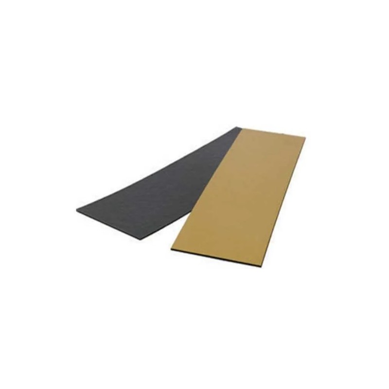 SEMELLE A BUCHE CARTON OR/NOIRE