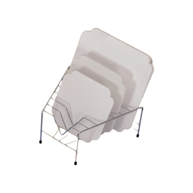 SUPPORT CHROME POUR CARRES RAINES