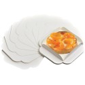 CARRE RAINE CARTON BLANC