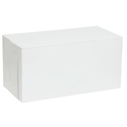 BOITE A BUCHE CARTON BLANC