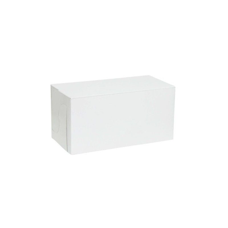 BOITE A BUCHE CARTON BLANC
