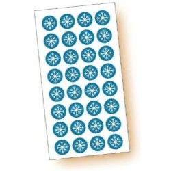 POCHETTE DE 128 ADHÉSIFS Flocon