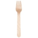 FOURCHETTE EN BOIS - Lg 160 mm (Lot de 50)
