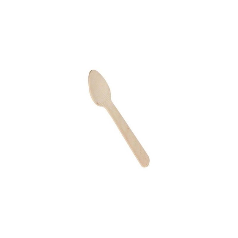 CUILLIERE EN BOIS - Lg 110 mm (Lot de 100)