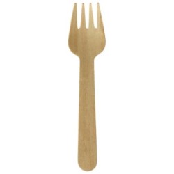 MINI FOURCHETTE BOIS - Dim 95x20 mm (Lot de 100)