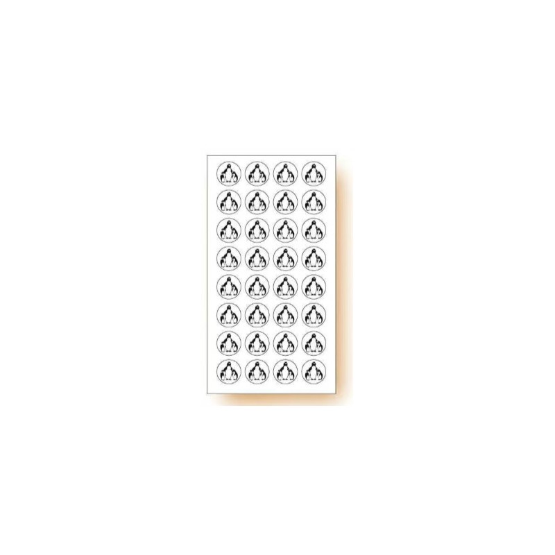 POCHETTE DE 128 ADHÉSIFS Pingouin