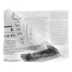 POCHETTE A FRITES "JOURNAL"