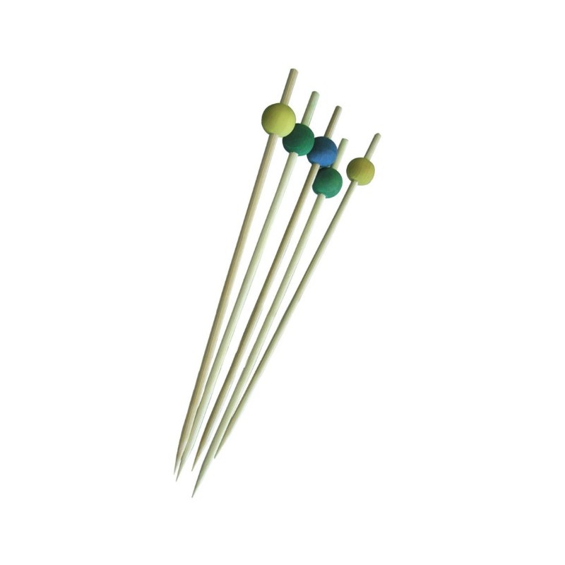 PIQUE BAMBOU BOULE 120 mm (Lot de 200)