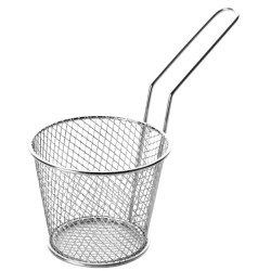 PANIER ROND INOX - Dim Ø90xht75 mm