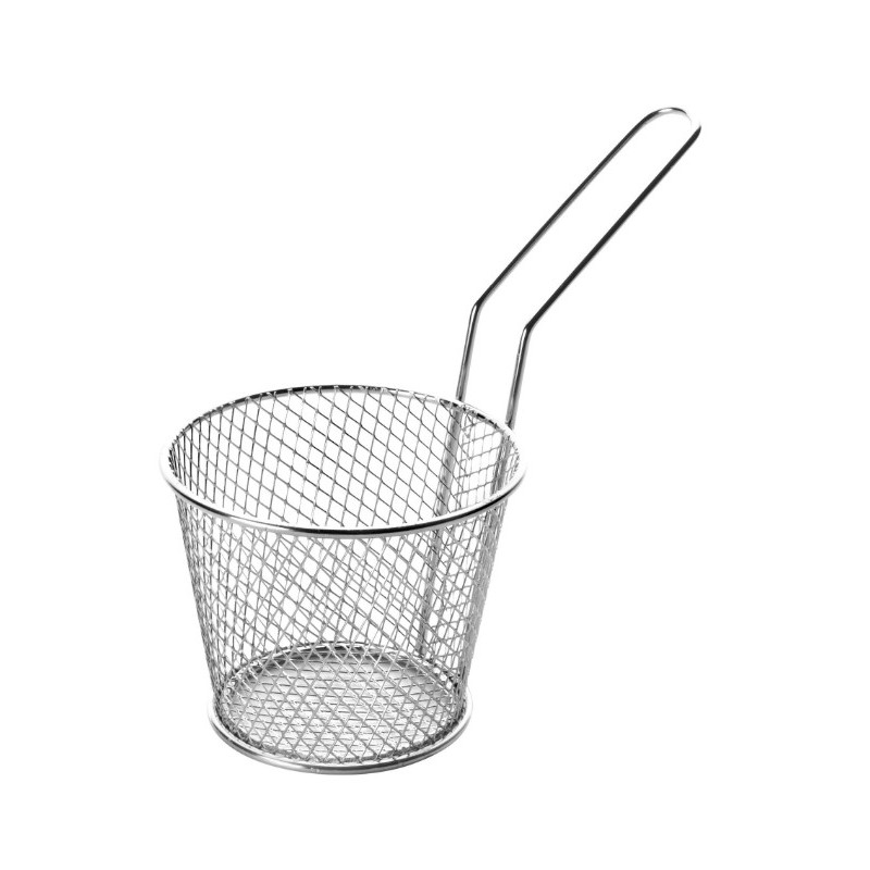 PANIER ROND INOX - Dim Ø90xht75 mm