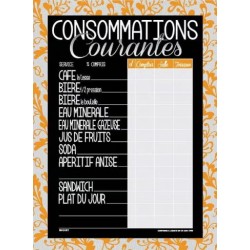 TARIF 300x400 mm Dentelle orange, Consommations courantes + fil nylon