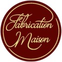 ETIQUETTE ADHESIVE "Fabrication Maison" - Ø35 mm (x500)