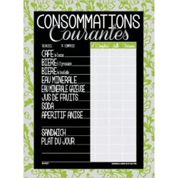 TARIF 300x400 mm Dentelle vert, Consommations courantes + fil nylon